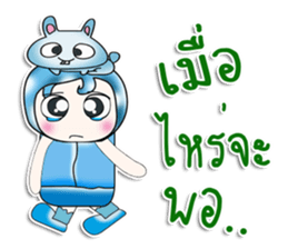 ...Mr. Yoshi and rabbit..^_^ sticker #14379903