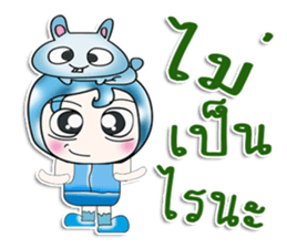 ...Mr. Yoshi and rabbit..^_^ sticker #14379908