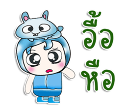 ...Mr. Yoshi and rabbit..^_^ sticker #14379920