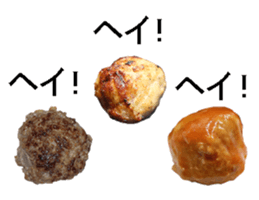 Meat ball! sticker #14379951