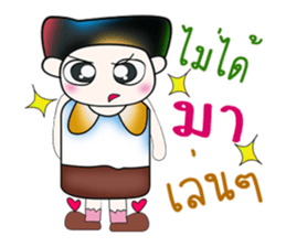 Hello my name is Yada..^^ sticker #14380264