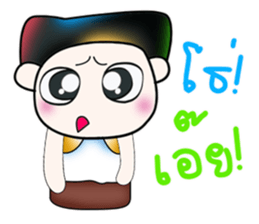 Hello my name is Yada..^^ sticker #14380268