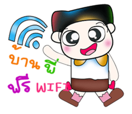 Hello my name is Yada..^^ sticker #14380299