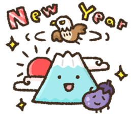 NewYear&Japanese zodiac sticker #14380624
