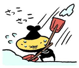Tempura Ninja & Samurai Winter plus sticker #14380842