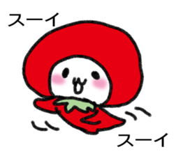 Vegetables of fruits sticker #14380871