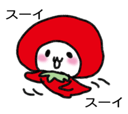 Vegetables of fruits sticker #14380871