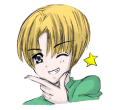 Crying expression sticker #14381004