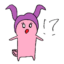 Pigtails Axolotl sticker #14381038