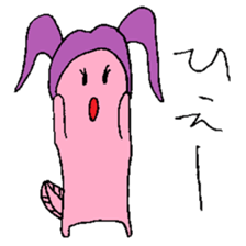 Pigtails Axolotl sticker #14381044