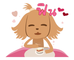 iPaint Artist's Dog! sticker #14381176