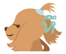 iPaint Artist's Dog! sticker #14381181