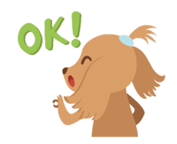 iPaint Artist's Dog! sticker #14381185