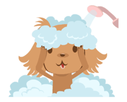 iPaint Artist's Dog! sticker #14381186