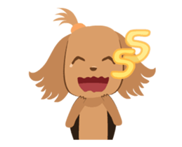 iPaint Artist's Dog! sticker #14381188