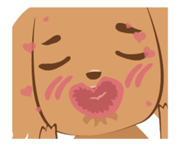 iPaint Artist's Dog! sticker #14381196