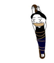 Funny Pictures move action sticker #14381340