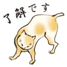 UKIYOE Cats <Respect language ver.> sticker #14381424