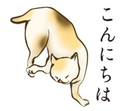 UKIYOE Cats <Respect language ver.> sticker #14381458