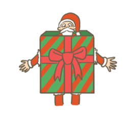 Santa's Uncle & reindeer sticker #14381520