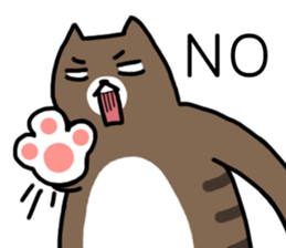 cat my friend sticker #14381997