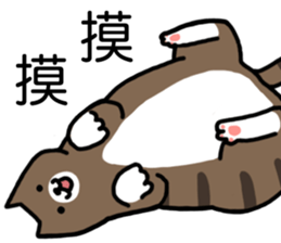 cat my friend sticker #14382004