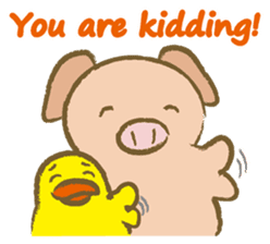 Bukke the piglet 4 (English version) sticker #14382047