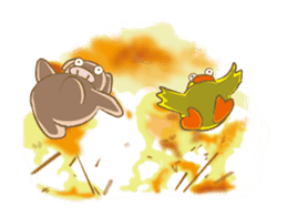 Bukke the piglet 4 (English version) sticker #14382054