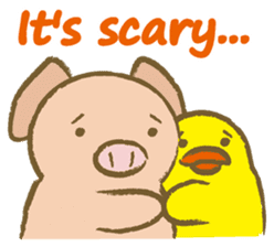 Bukke the piglet 4 (English version) sticker #14382059