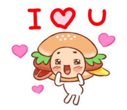 Hamburg breakfast shop-2 sticker #14382422