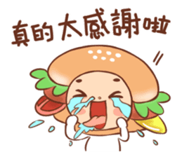 Hamburg breakfast shop-2 sticker #14382426