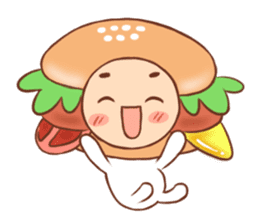 Hamburg breakfast shop-2 sticker #14382432