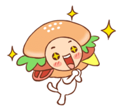 Hamburg breakfast shop-2 sticker #14382437