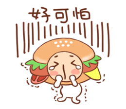 Hamburg breakfast shop-2 sticker #14382445