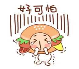 Hamburg breakfast shop-2 sticker #14382445