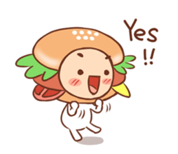 Hamburg breakfast shop-2 sticker #14382449