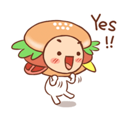 Hamburg breakfast shop-2 sticker #14382449