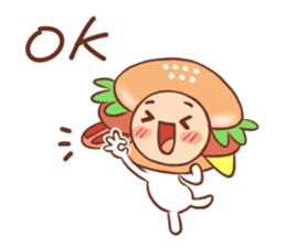 Hamburg breakfast shop-2 sticker #14382456