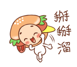 Hamburg breakfast shop-2 sticker #14382460