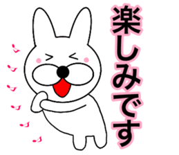 Useable rabbit9 sticker #14382535