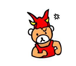 DRAGON & BEARS sticker #14382585