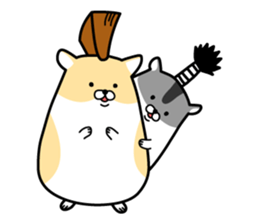 Delinquent Hamsters 3 sticker #14382728