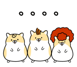 Delinquent Hamsters 3 sticker #14382737