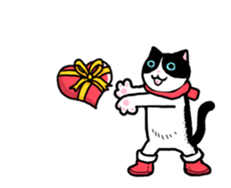 qigong merry christmas&happy new year sticker #14382834