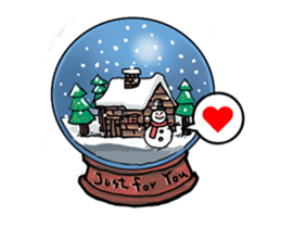 qigong merry christmas&happy new year sticker #14382837
