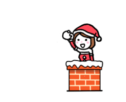 qigong merry christmas&happy new year sticker #14382848