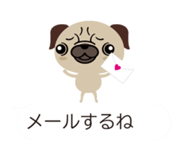 Dog and cat balloon Sticker sticker #14383145