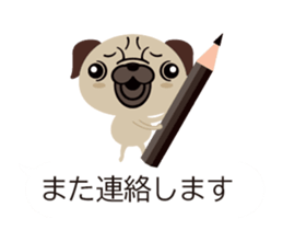 Dog and cat balloon Sticker sticker #14383146