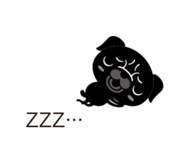 Dog and cat balloon Sticker sticker #14383149