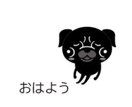 Dog and cat balloon Sticker sticker #14383150